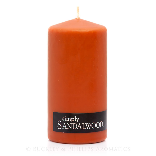 Candle - Simply Pillar - Sandalwood
