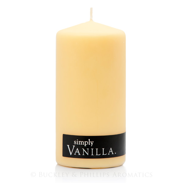 Candle - Simply Pillar - Vanilla